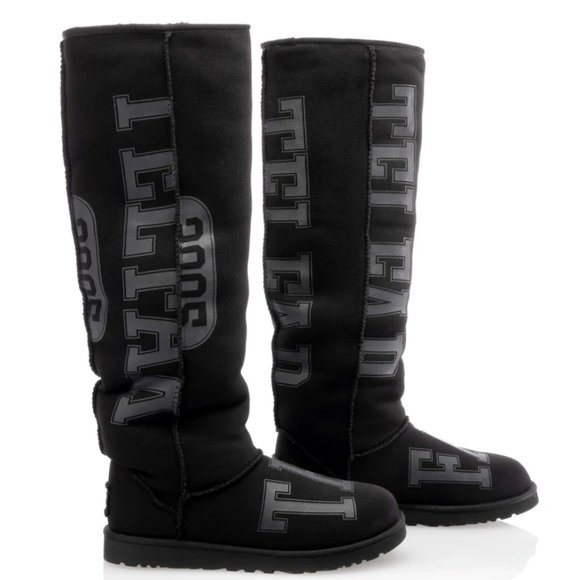 UGG x TELFAR Fleece Tall - Black Knee High